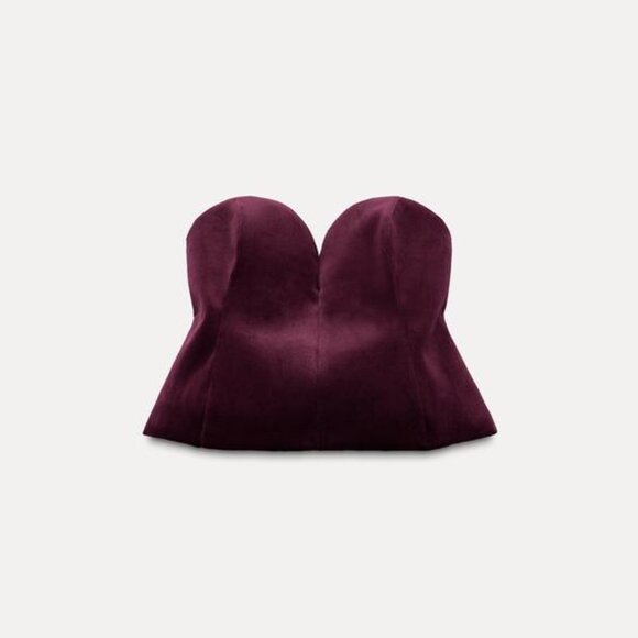 ZARA VELVET CORSET - Picture 5 of 8